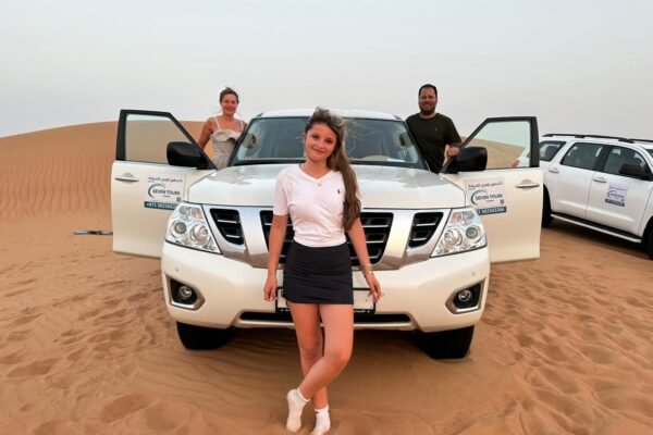 Evening Desert Safari with Camel Ride BBQ Dinner