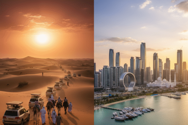 Desert Safari and Abu Dhabi City Tour